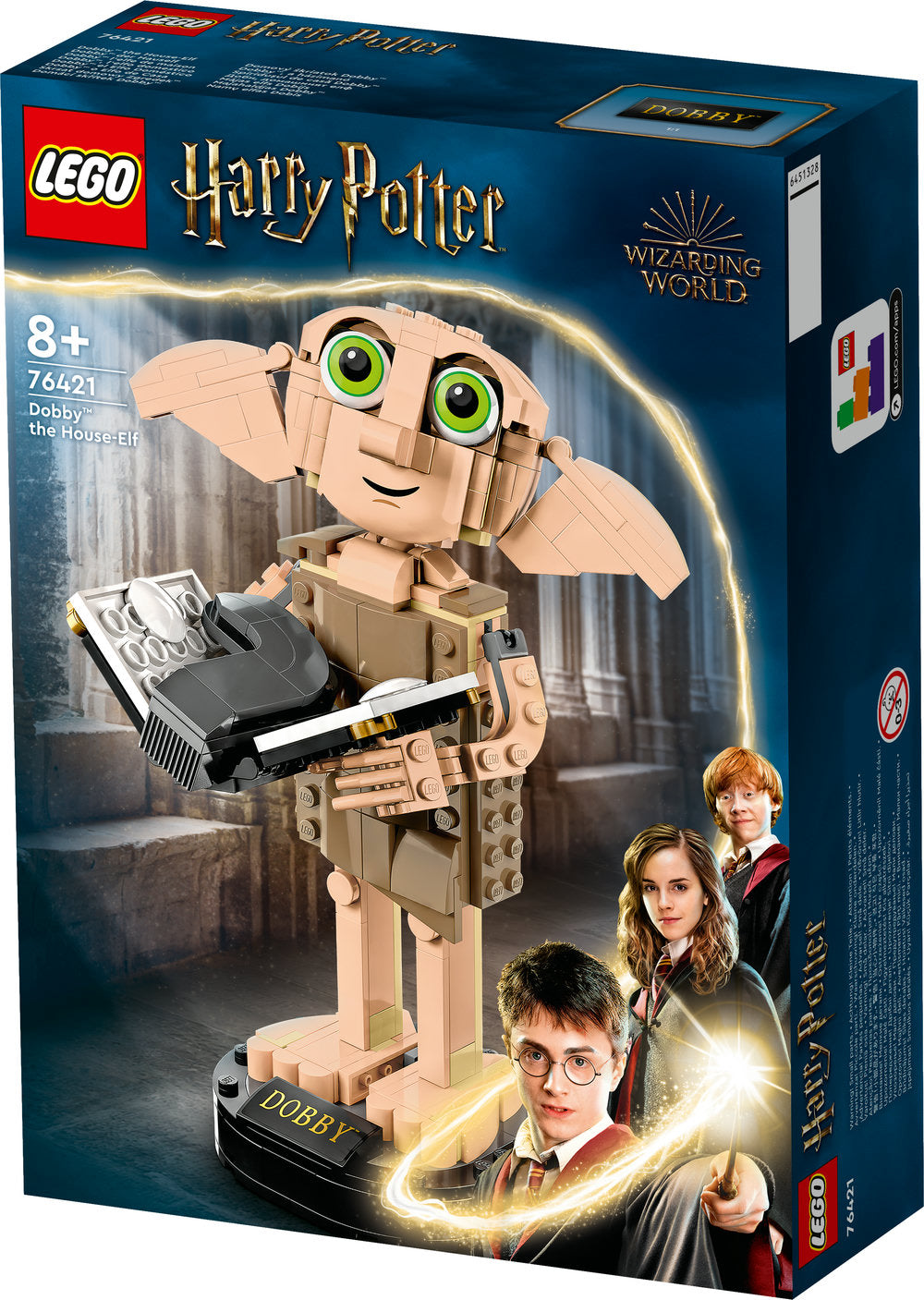 Lego® Harry Potter™ Dobby™ The House-Elf 76421 Building Toy Set (403 Pieces)