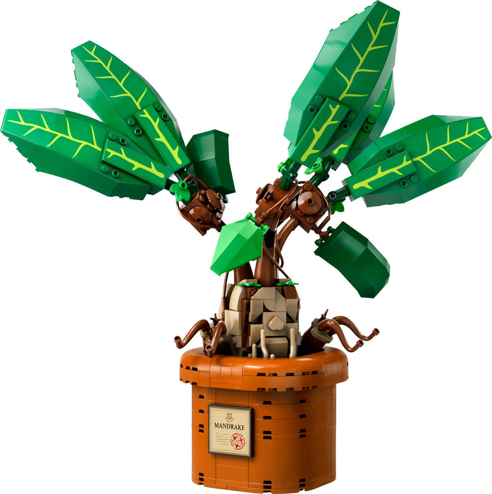 Lego® Harry Potter™ Mandrake Plant Toy, Magical Gift 76433