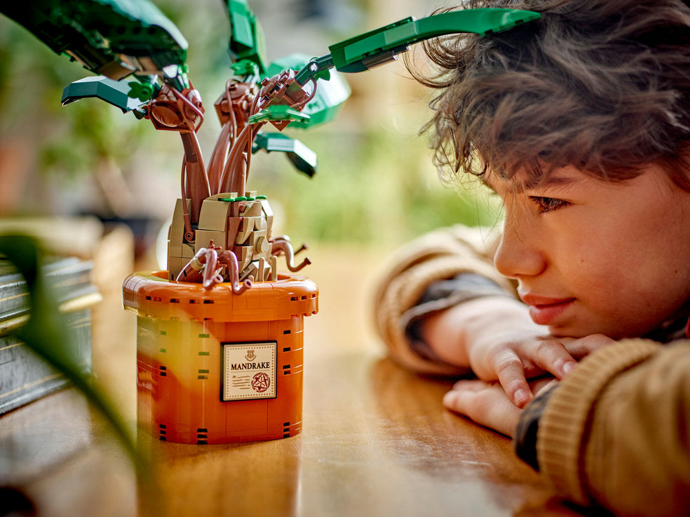Lego® Harry Potter™ Mandrake Plant Toy, Magical Gift 76433