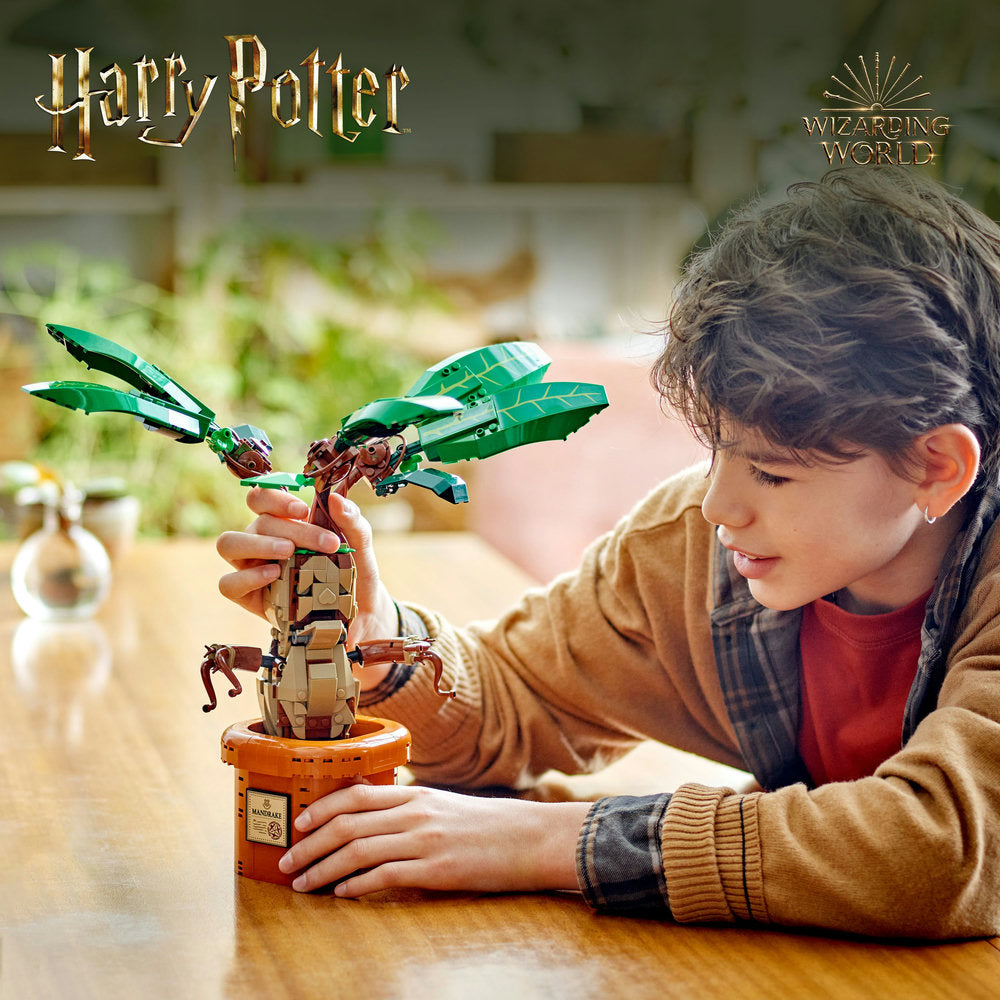 Lego® Harry Potter™ Mandrake Plant Toy, Magical Gift 76433