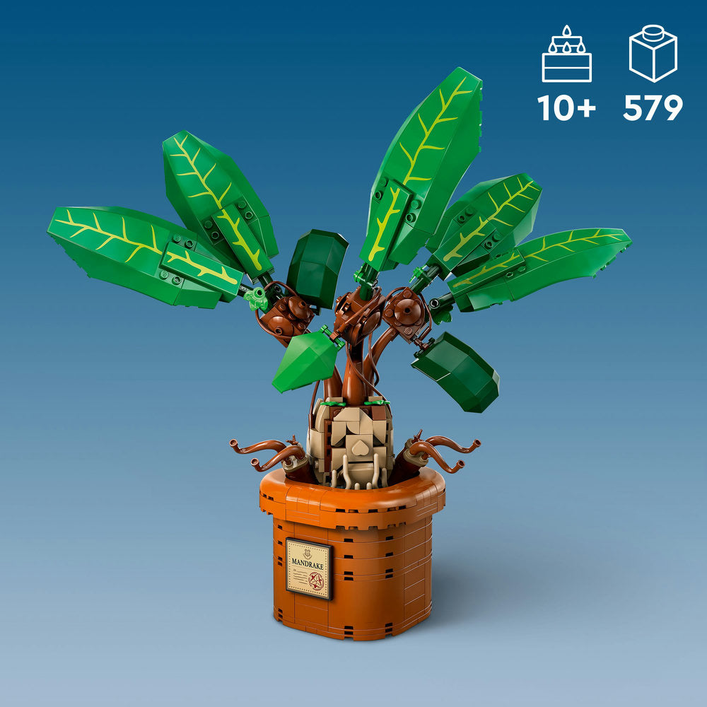 Lego® Harry Potter™ Mandrake Plant Toy, Magical Gift 76433
