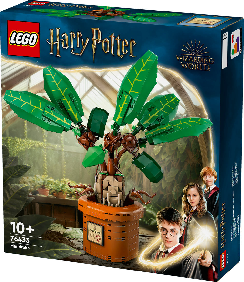 Lego® Harry Potter™ Mandrake Plant Toy, Magical Gift 76433