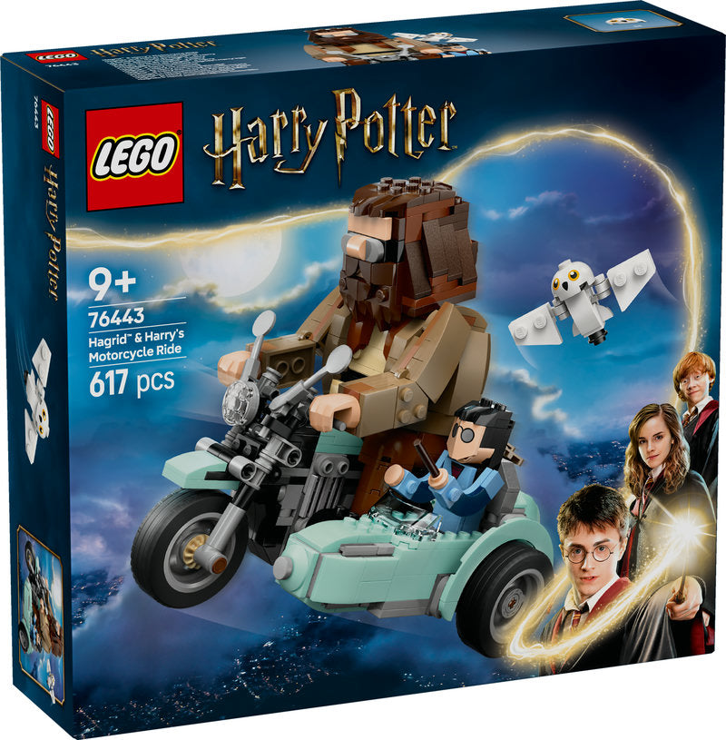 Lego® Harry Potter™ Hagrid™ & Harry’s Motorcycle Ride 76443