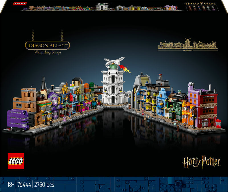 Lego® Harry Potter™ Diagon Alley™ Wizarding Shops 76444