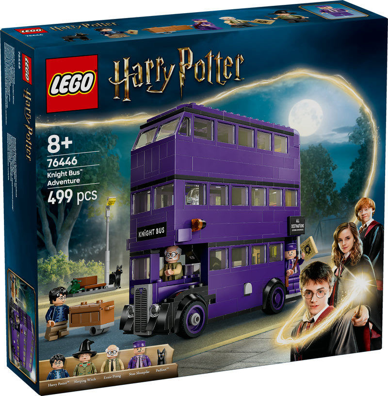 Lego® Harry Potter™ Knight Bus™ Adventure, Magic Vehicle Toy 76446