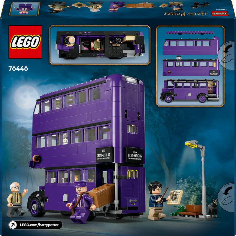 Lego® Harry Potter™ Knight Bus™ Adventure, Magic Vehicle Toy 76446