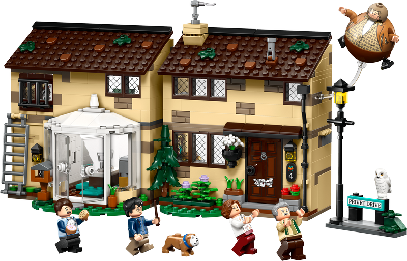 Lego® Harry Potter™ Privet Drive: Aunt Marge’s Visit, Buildable House 76451