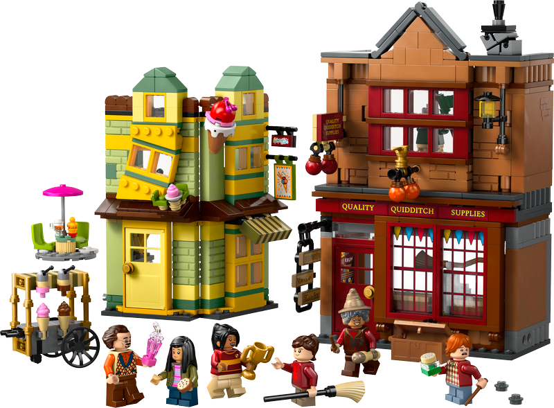Lego Harry Potter Quality Quidditch Supplies & Ice Cream Parlour 76452