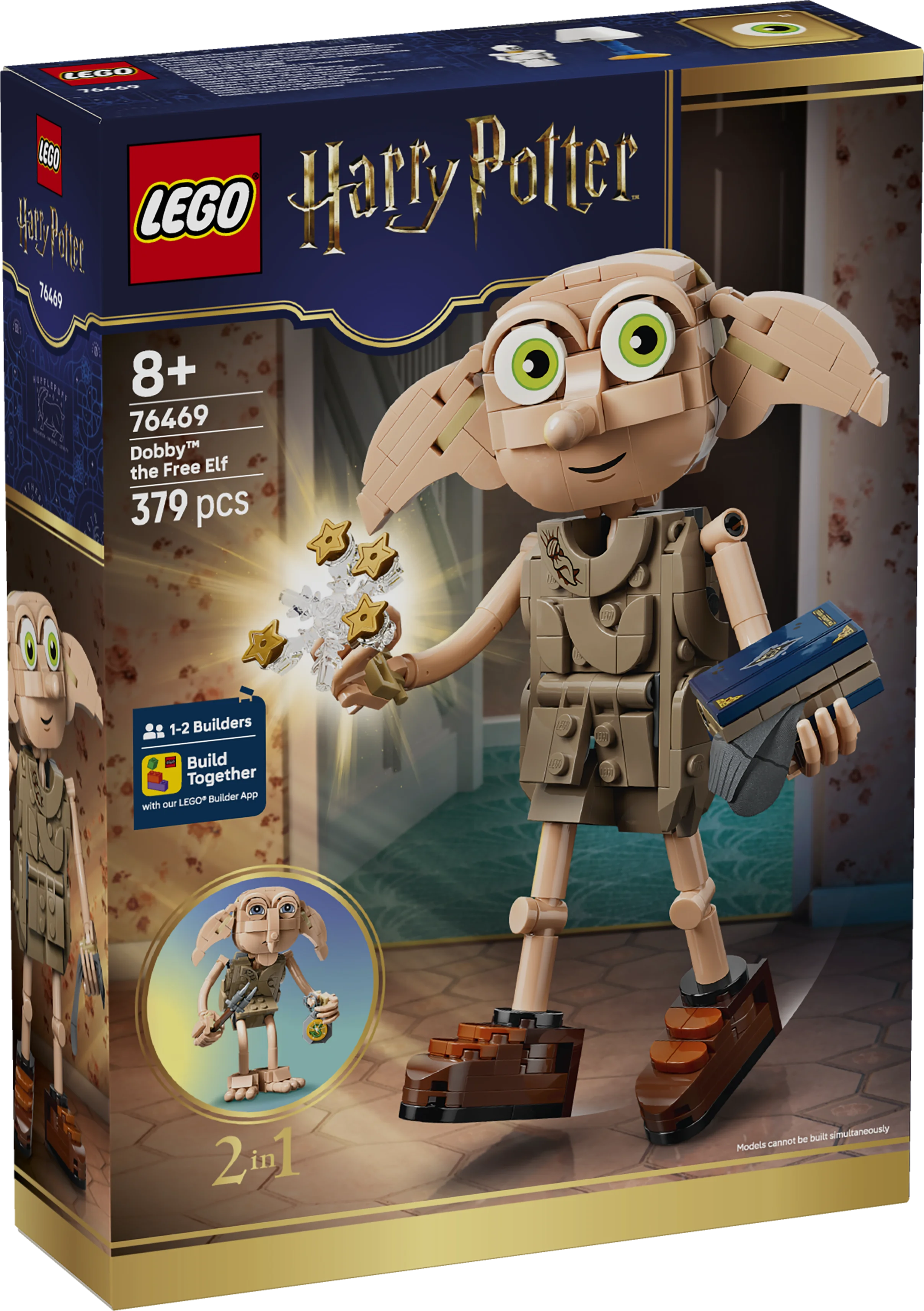 Lego Harry Potter Dobby The Free Elf Figure 76469