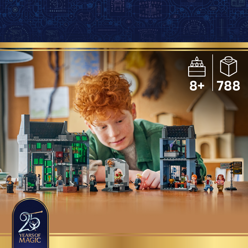Lego Harry Potter Knockturn Alley Wizarding Shops 76471