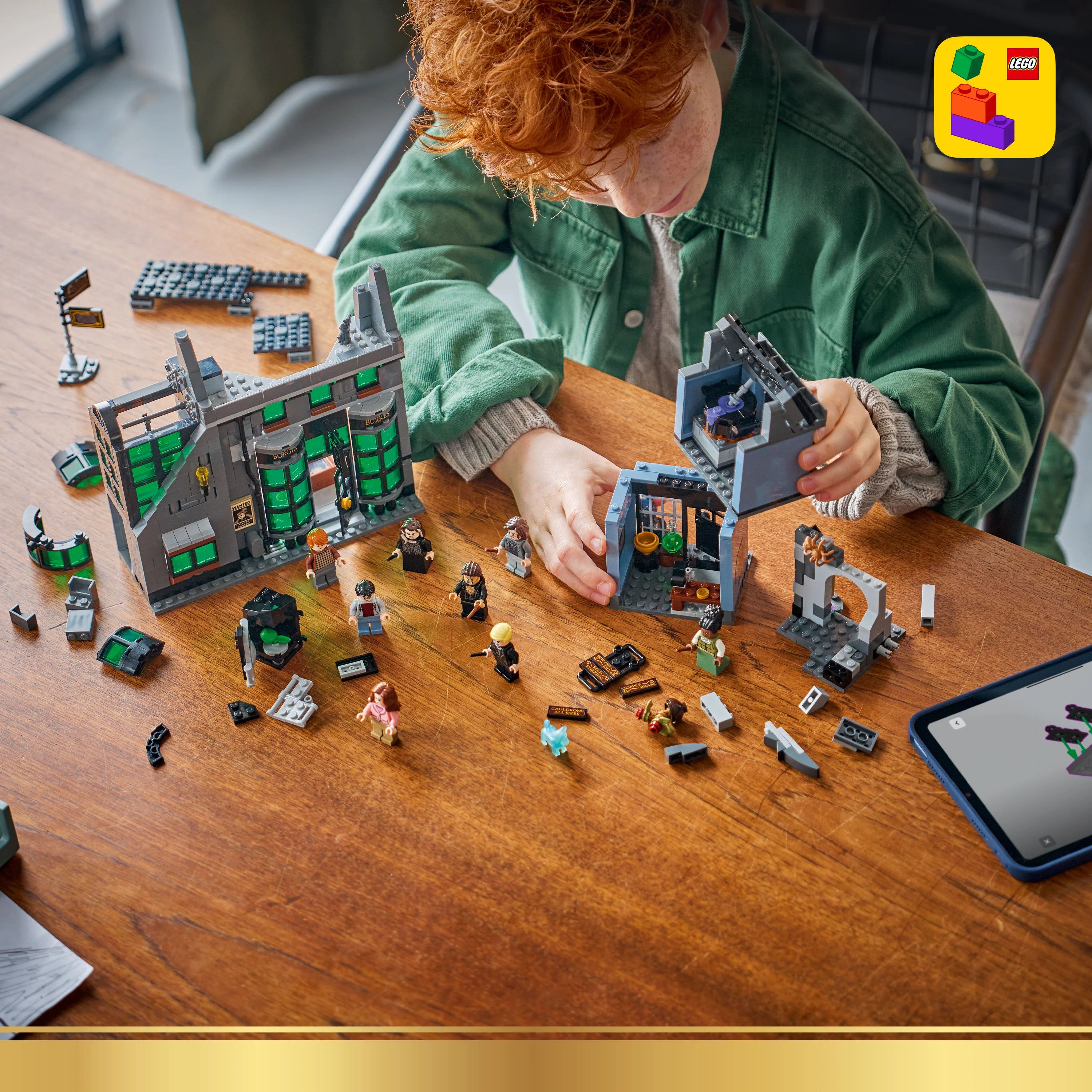 Lego Harry Potter Knockturn Alley Wizarding Shops 76471