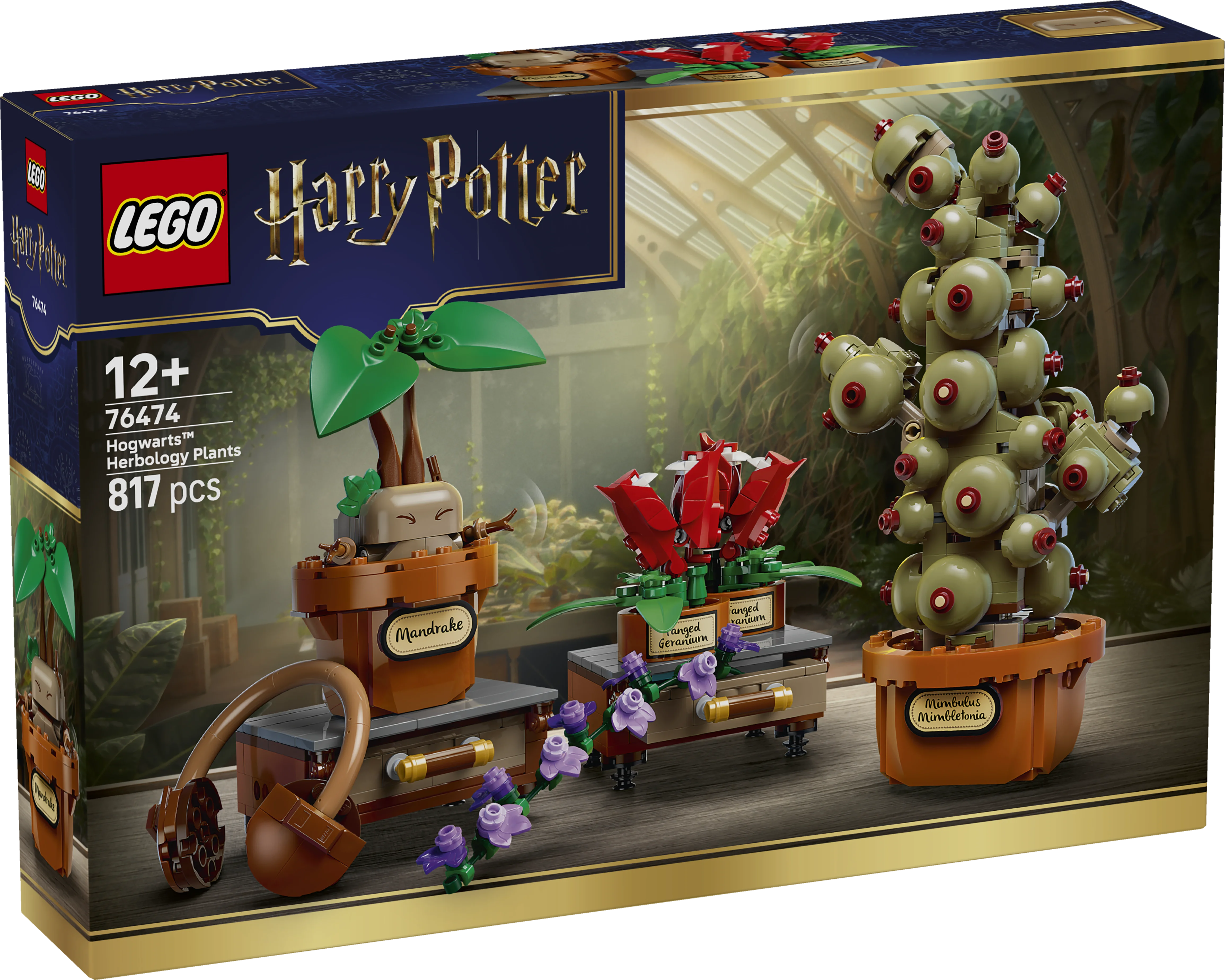 Lego Harry Potter Hogwarts Herbology Plants 76474