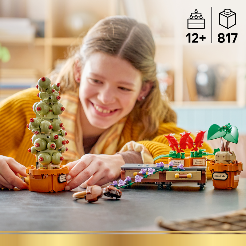 Lego Harry Potter Hogwarts Herbology Plants 76474