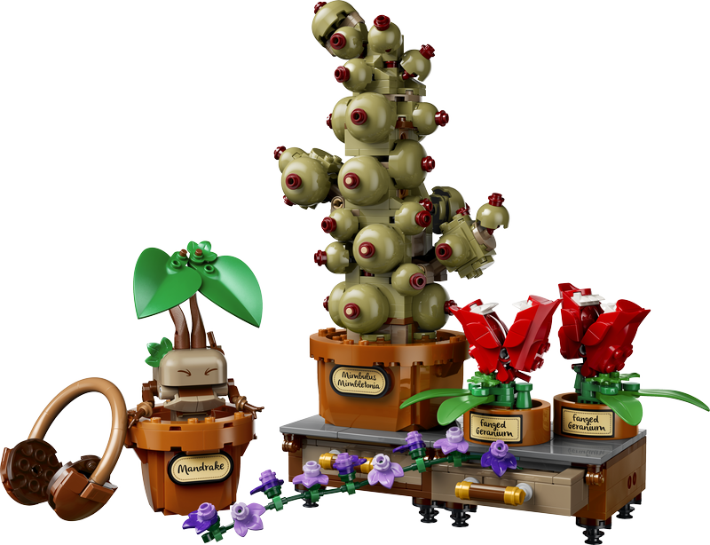 Lego Harry Potter Hogwarts Herbology Plants 76474