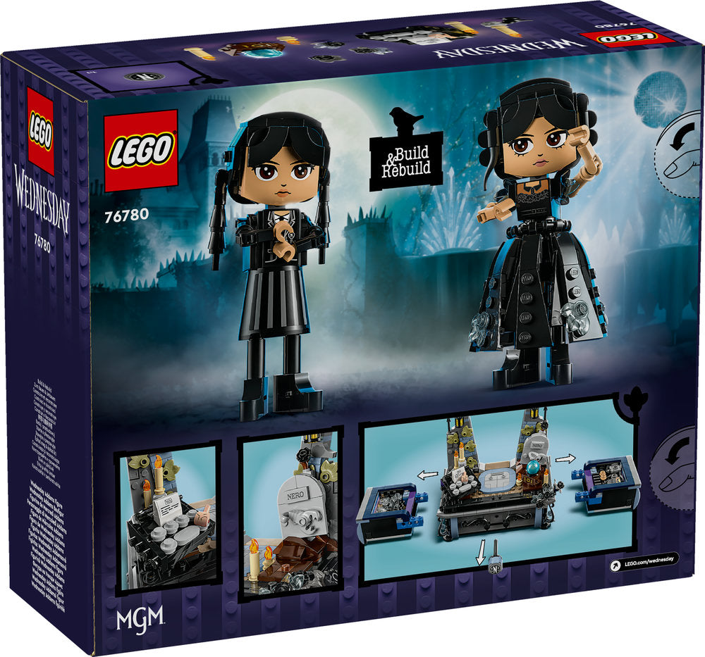 Lego® Wednesday: Wednesday Addams Figure Toy Gift 76780