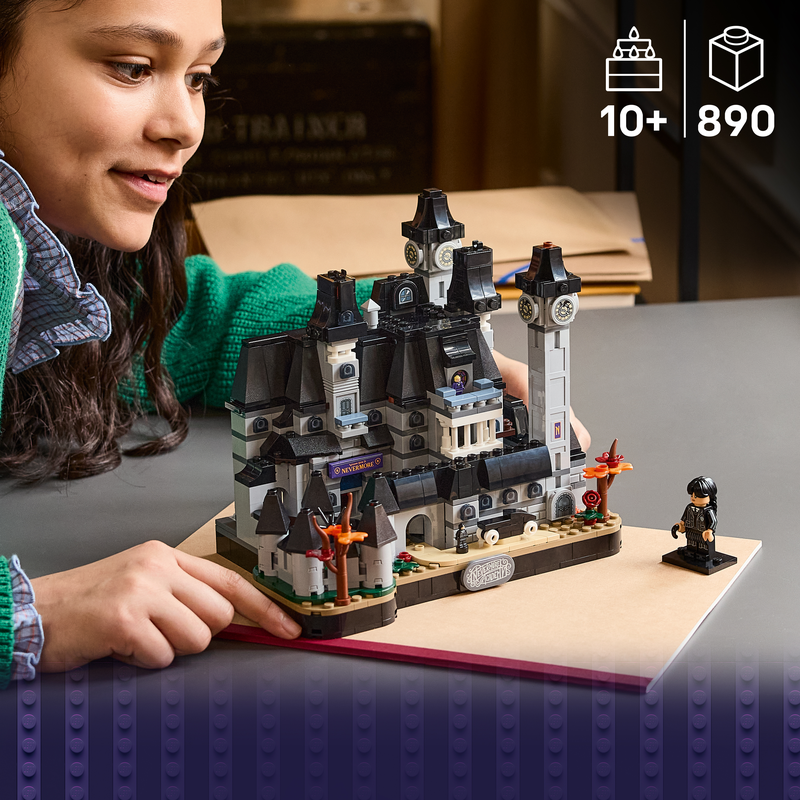 Lego Wednesday Nevermore Academy Building 76788