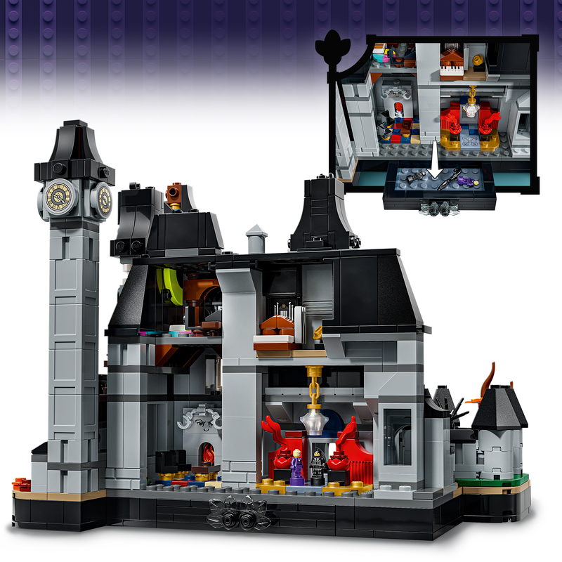 Lego Wednesday Nevermore Academy Building 76788