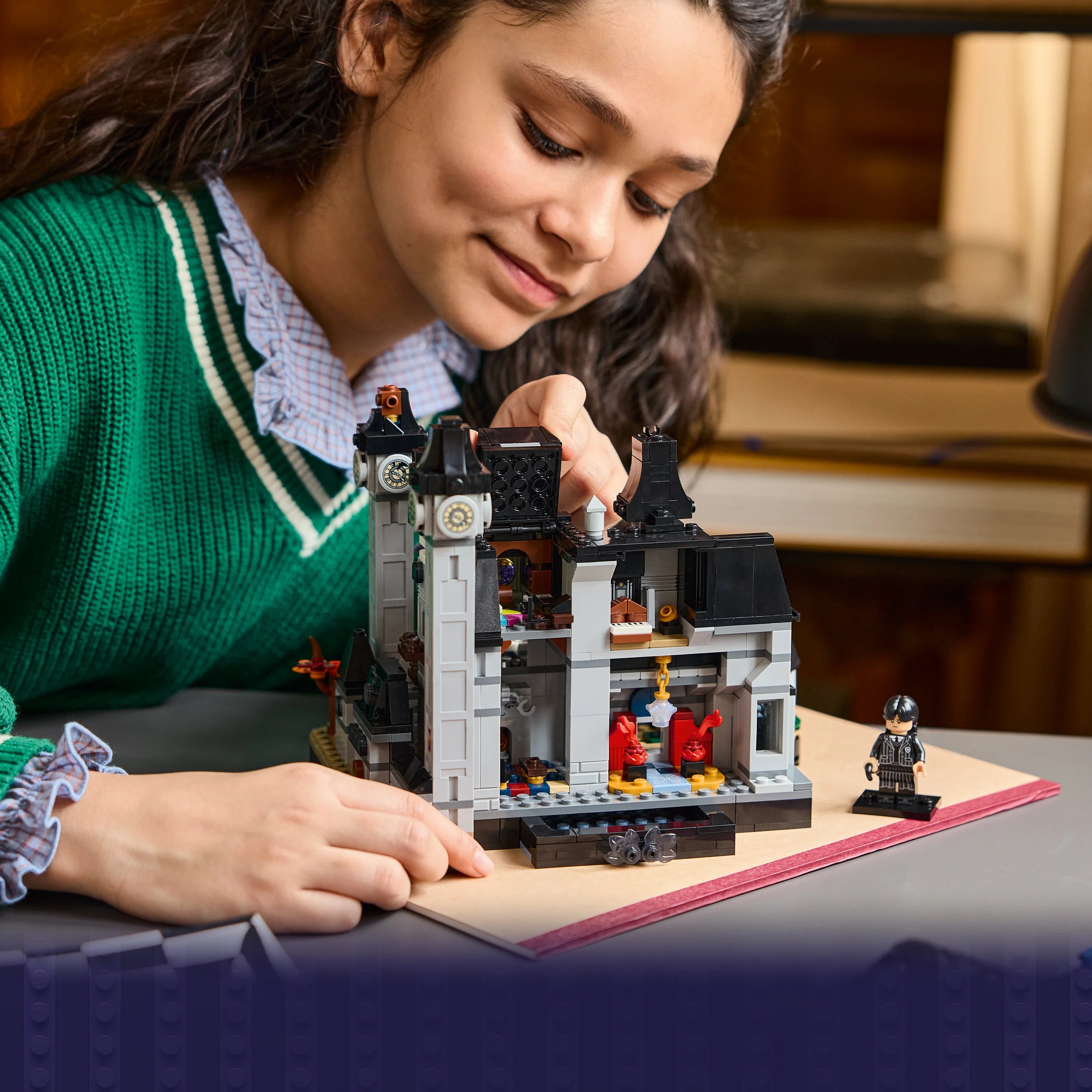 Lego Wednesday Nevermore Academy Building 76788