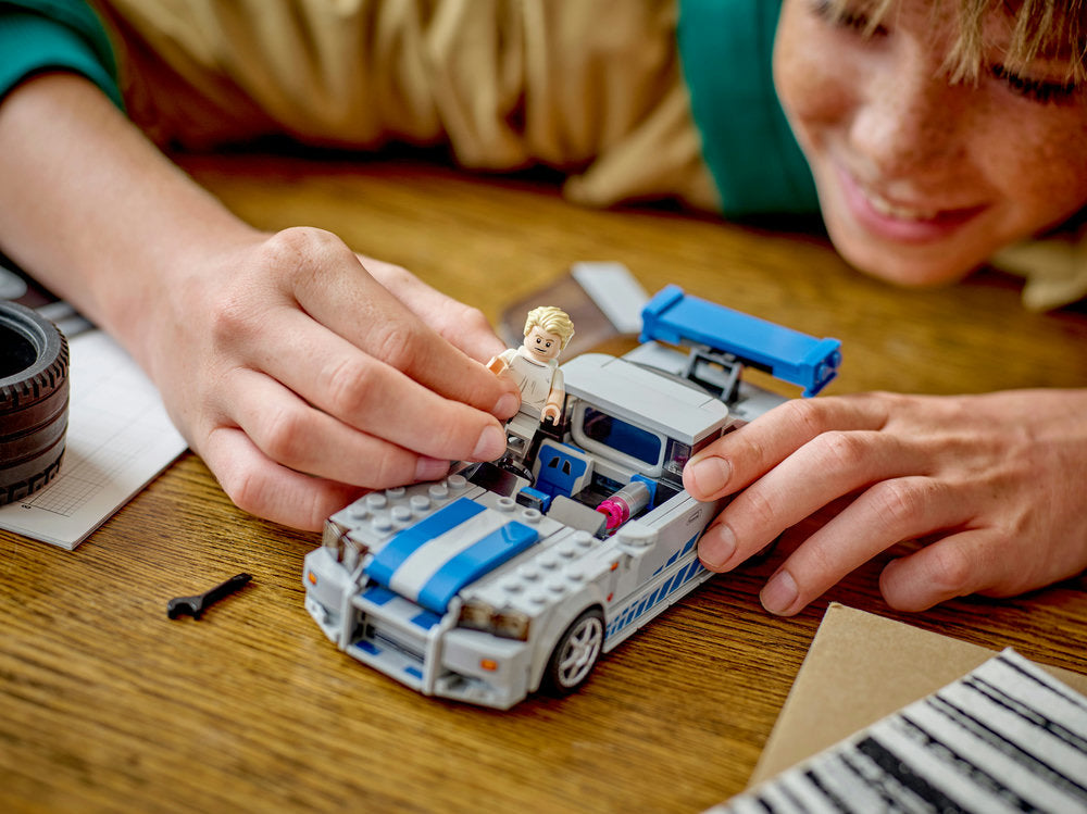 Lego® Speed Champions 2 Fast 2 Furious Nissan Skyline Gt-R (R34) 76917 (319 Pieces)