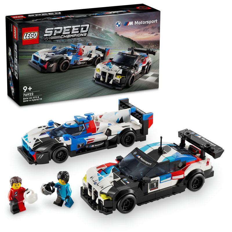 Lego® Speed Champions Bmw M4 Gt3 & Bmw M Hybrid V8 Race Cars 76922