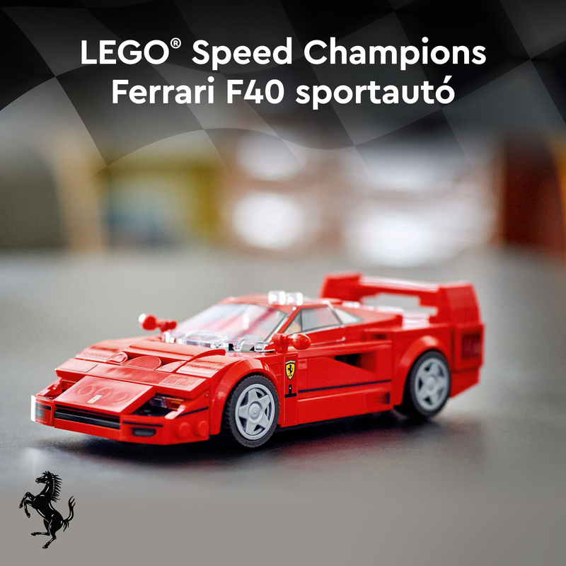 Lego® Speed Champions Ferrari F40 Supercar Vehicle Toy 76934