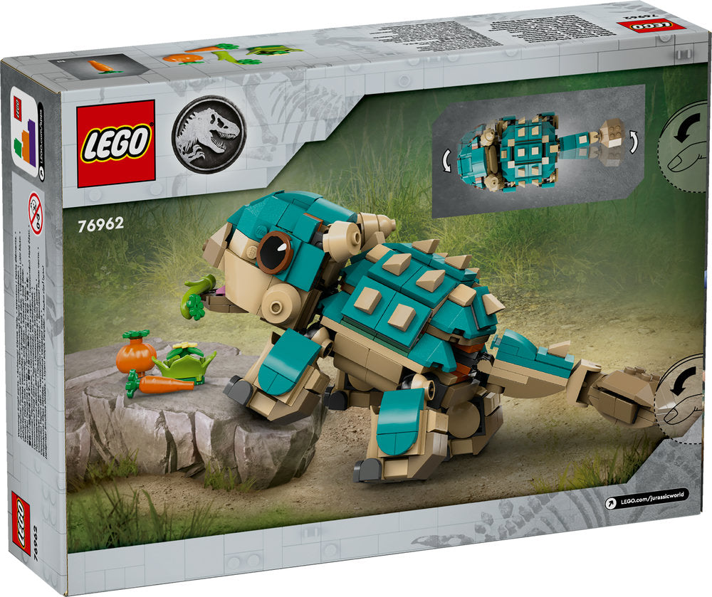 Lego® Jurassic World Baby Bumpy: Ankylosaurus Toy 76962