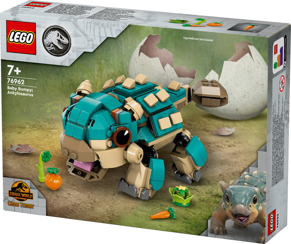 Lego® Jurassic World Baby Bumpy: Ankylosaurus Toy 76962