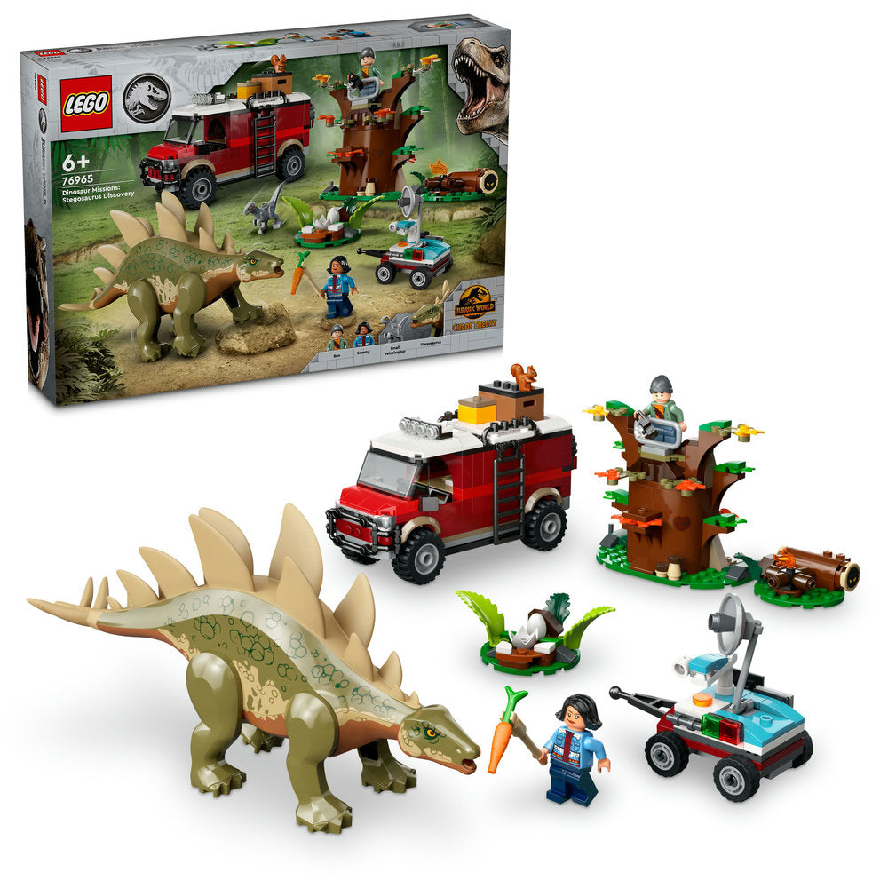 Lego® Jurassic World Dinosaur Missions: Stegosaurus Discovery 76965