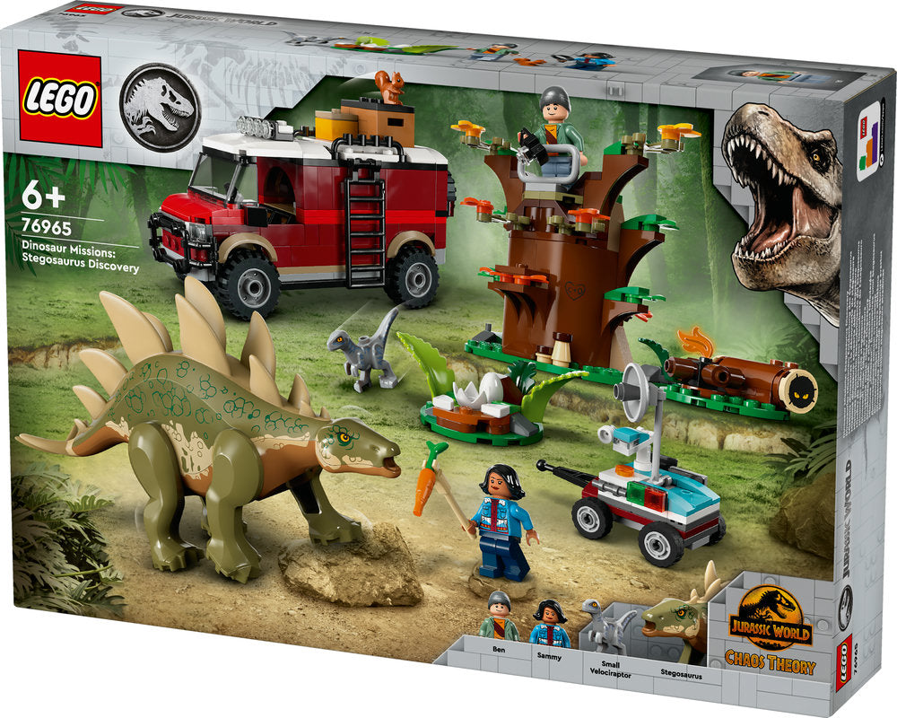 Lego® Jurassic World Dinosaur Missions: Stegosaurus Discovery 76965