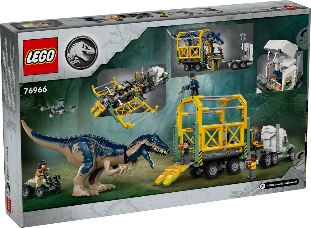 Lego® Jurassic World Dinosaur Missions: Allosaurus Transport Truck 76966