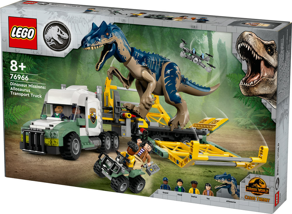 Lego® Jurassic World Dinosaur Missions: Allosaurus Transport Truck 76966