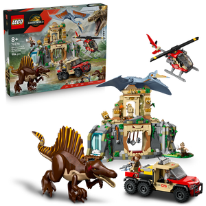 Lego Jurassic World Spinosaurus & Quetzalcoatlus Air Mission 76976