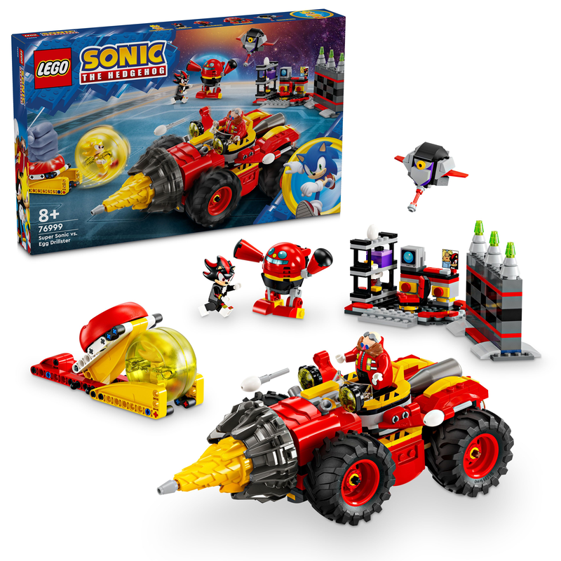 Lego® Sonic The Hedgehog™ Super Sonic Vs. Egg Drillster 76999
