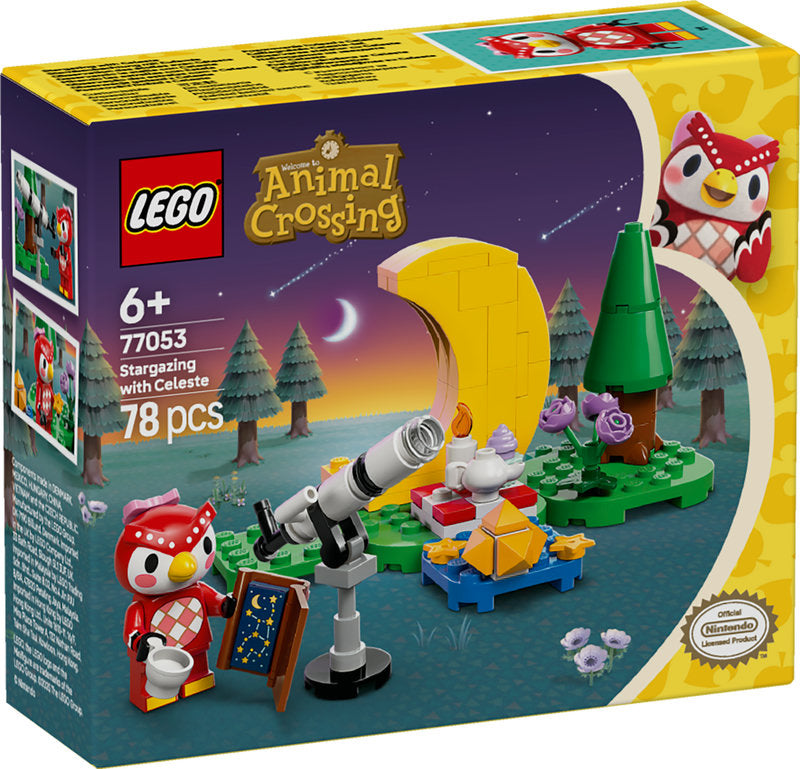 Lego Animal Crossing Stargazing With Celeste 77053