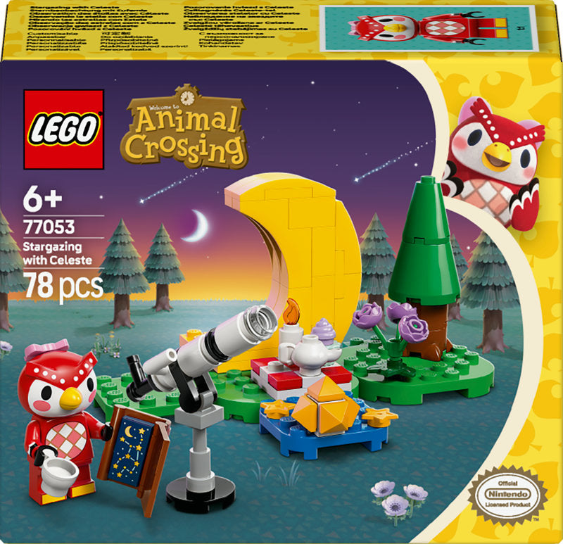 Lego Animal Crossing Stargazing With Celeste 77053