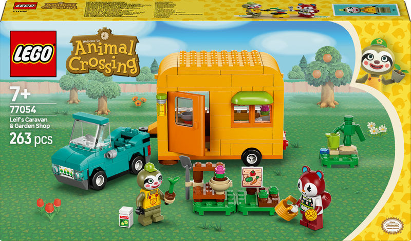 Lego® Animal Crossing™ Leif’s Caravan & Garden Shop 77054