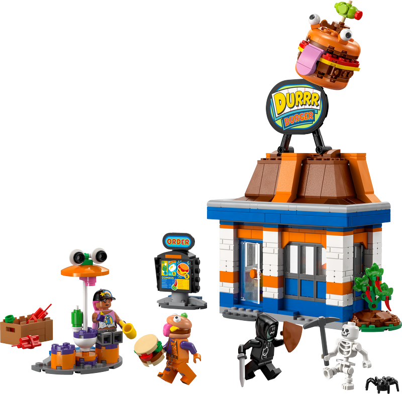 Lego® Fortnite® Durrr Burger Restaurant Video Game Toy 77076