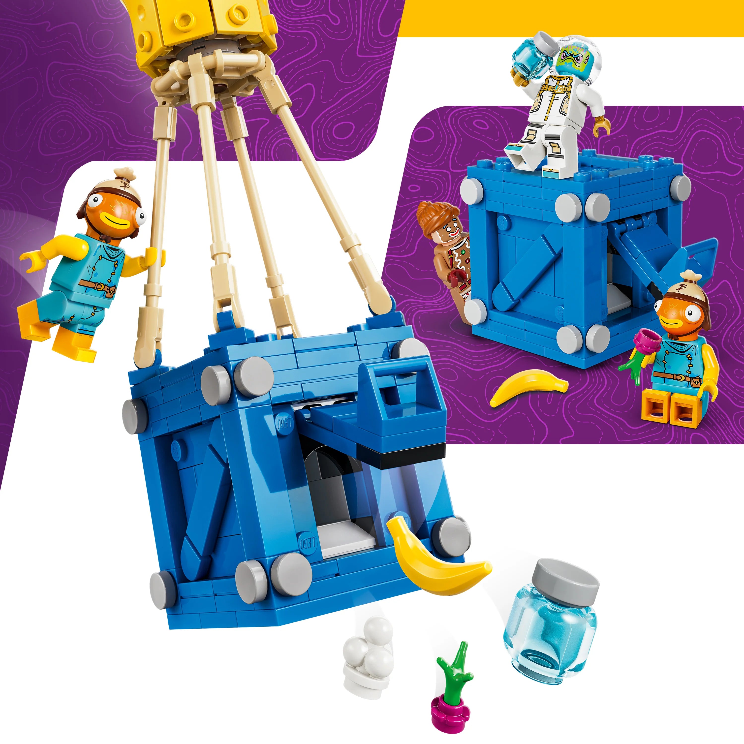 Lego Fortnite Supply Drop Building Toy 77080
