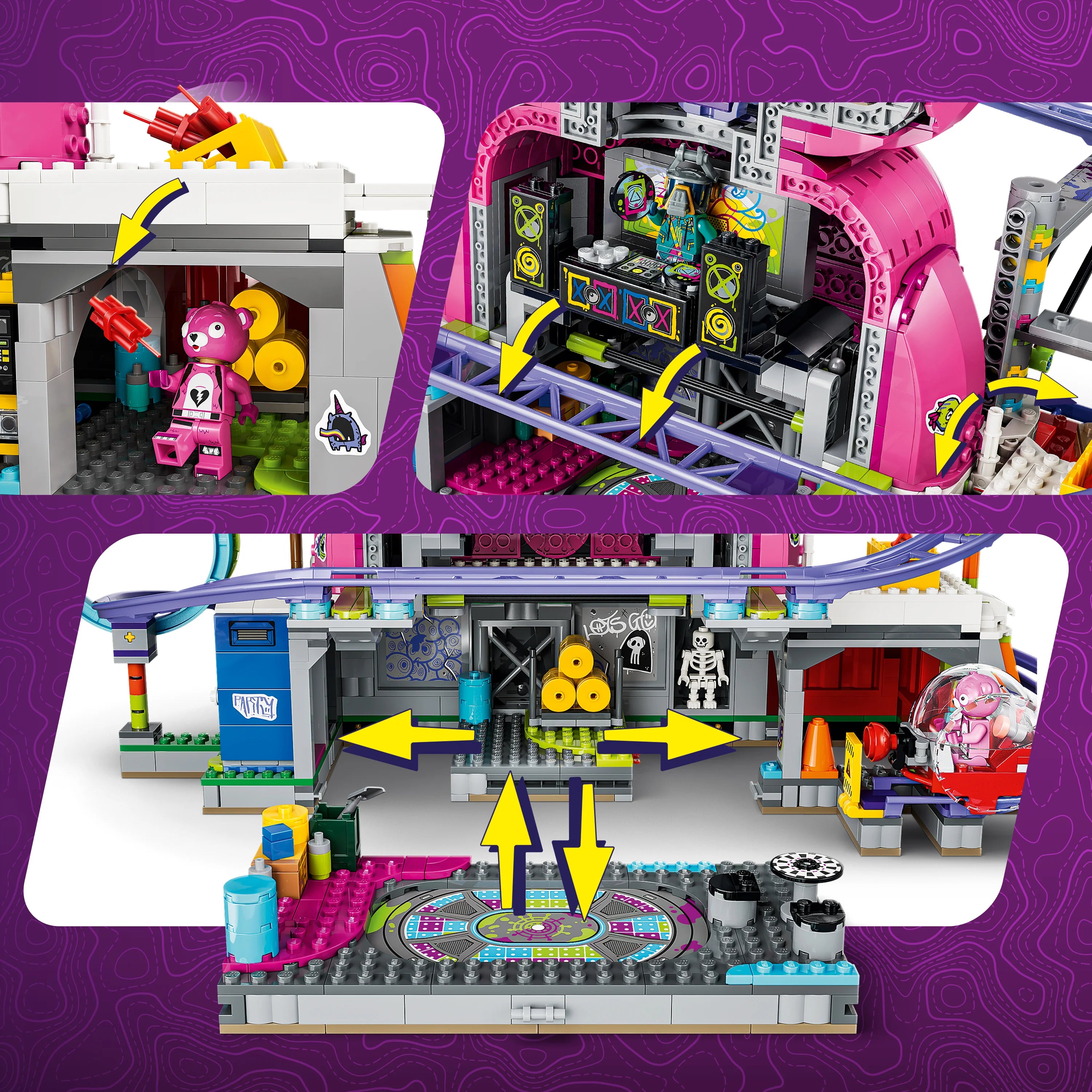 Lego Fortnite Rave Cave Building Toy For Kids 77082