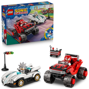Lego® Sonic The Hedgehog™ Silver’s Car Vs. Knuckles’ Monster Truck 77118