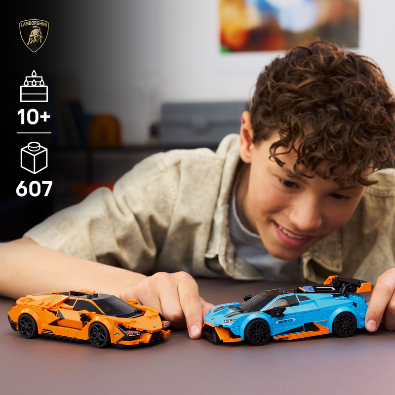 Lego® Speed Champions Lamborghini Revuelto & Huracán Sto 77238