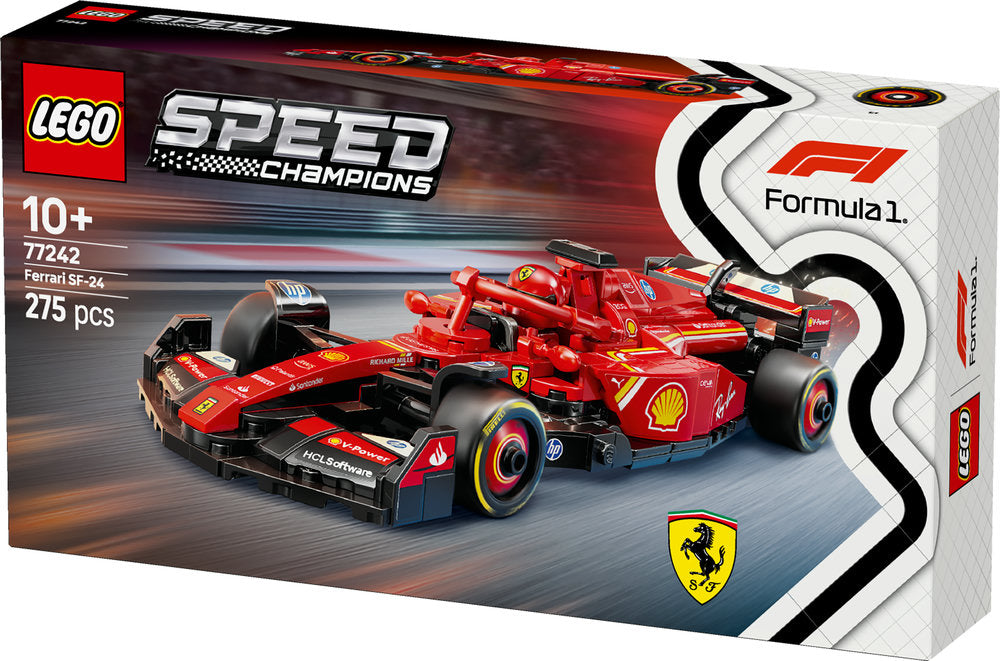 Lego Speed Champions Ferrari Sf-24 F1 Race Car 77242