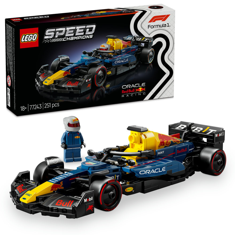 Lego Speed Champions Oracle Red Bull Racing Rb20 F1 Race Car 77243