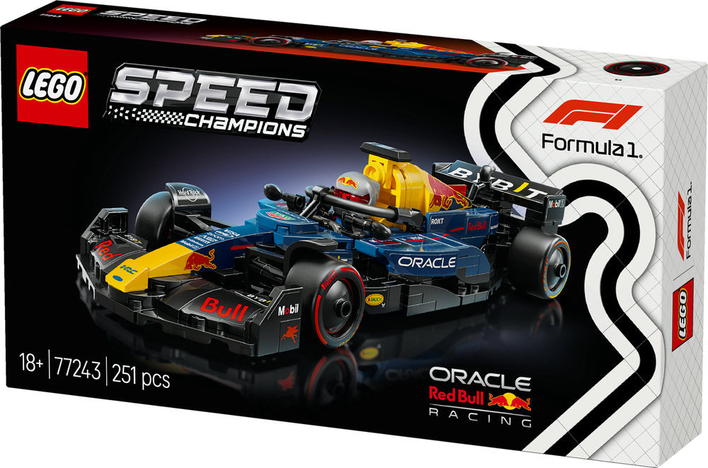 Lego Speed Champions Oracle Red Bull Racing Rb20 F1 Race Car 77243