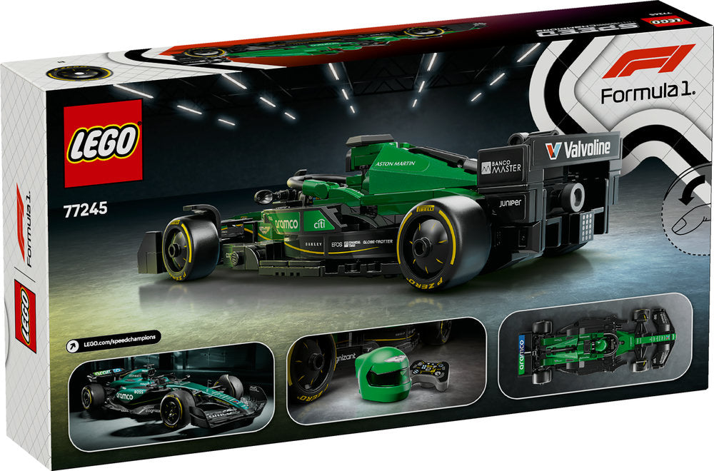 Lego Speed Champions Aston Martin Aramco F1 Amr24 Race Car 77245