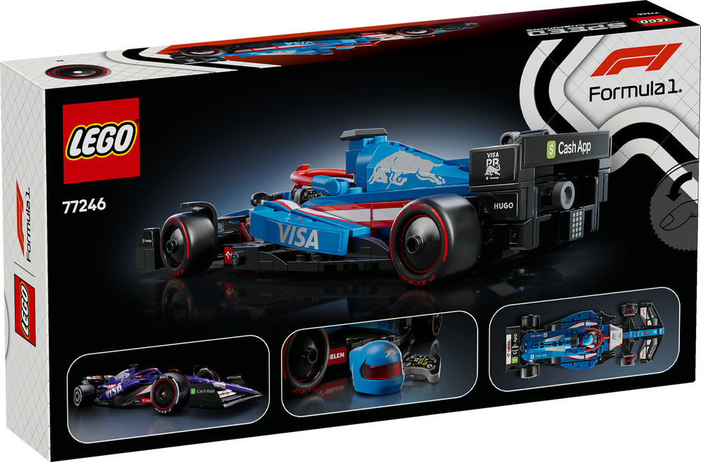 Lego Speed Champions Visa Cash App Rb Vcarb 01 F1 Race Car 77246