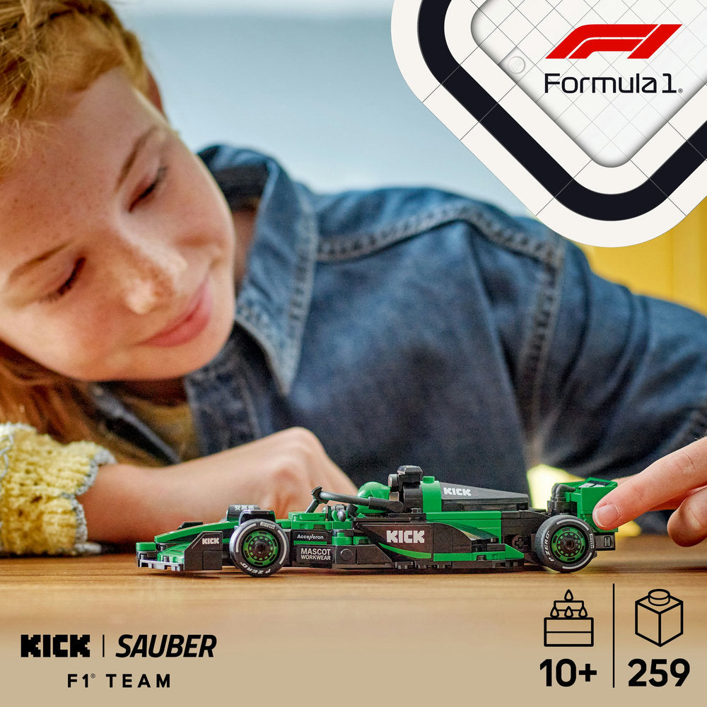 Lego Speed Champions Kick Sauber F1 Team C44 Race Car 77247