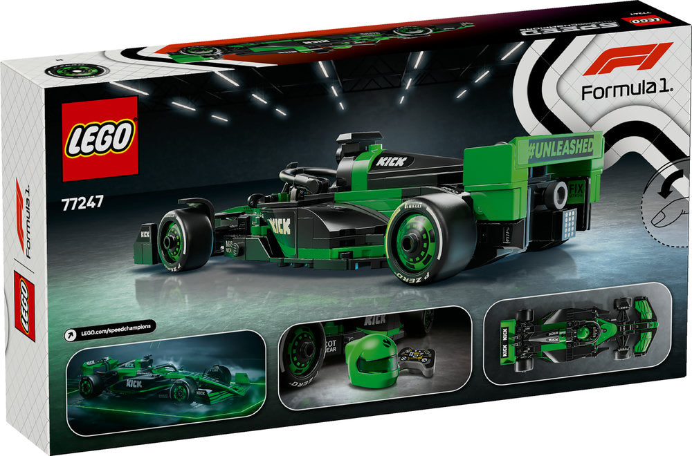 Lego Speed Champions Kick Sauber F1 Team C44 Race Car 77247