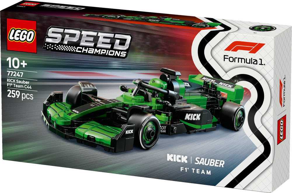 Lego Speed Champions Kick Sauber F1 Team C44 Race Car 77247