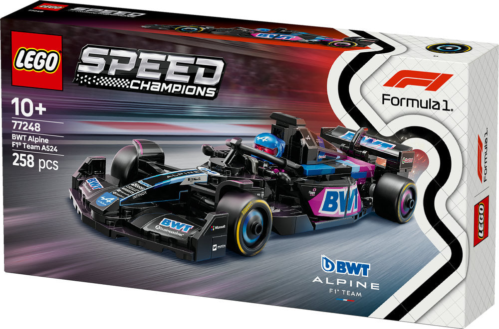 Lego Speed Champions Bwt Alpine F1 Team A524 Race Car 77248